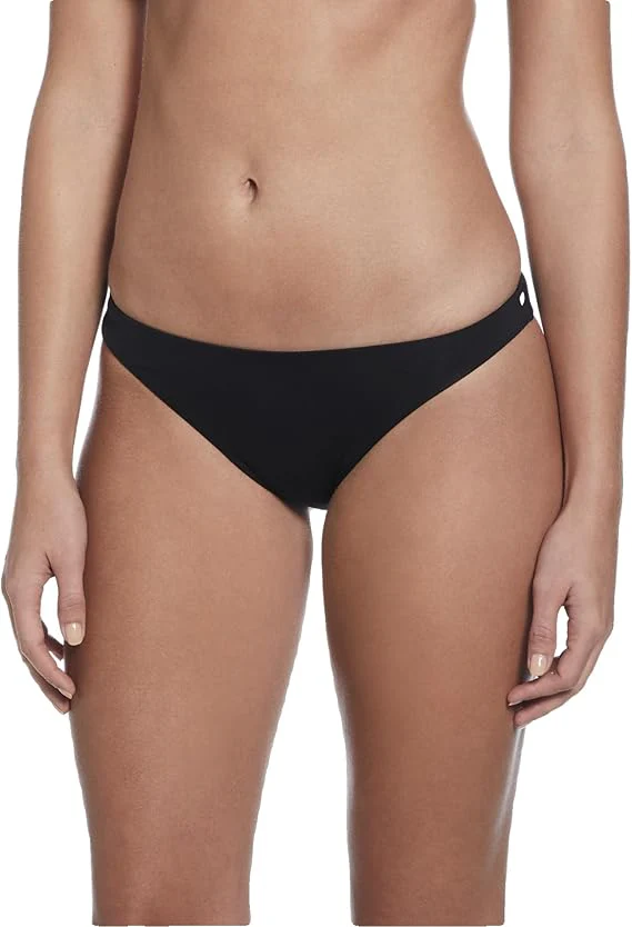 Nike Swim Costume Bralette Bikini Set NESSF243 Tessuto Tecnico Nero Donna - immagine 7