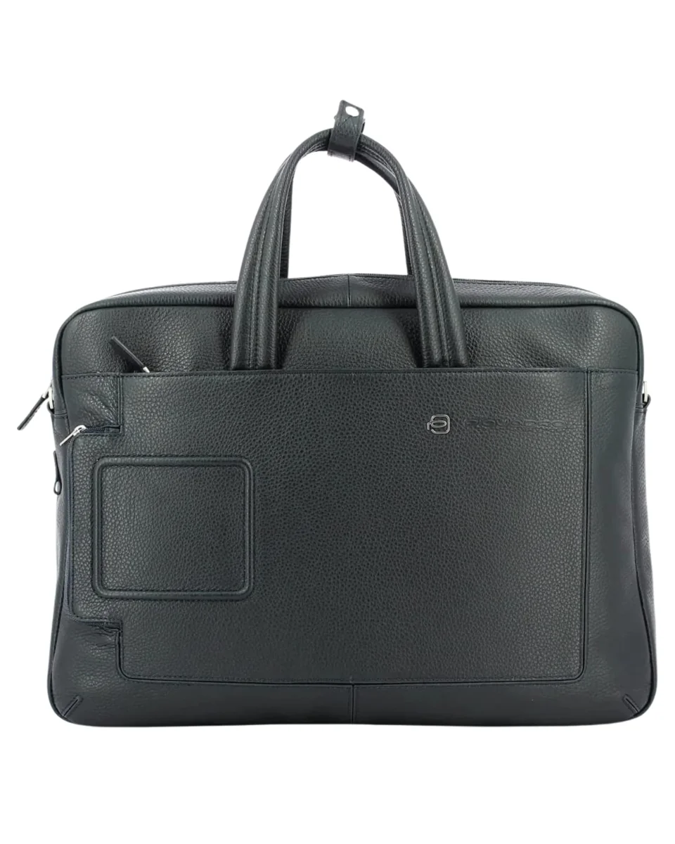 Piquadro Borsa Due Manici Porta Pc 15,6" Blu Uomo