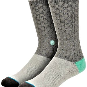 Stance Calze Casual Combed Cotton Grigio Uomo