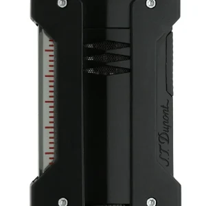 S.t.dupont Fiamma Potente Antivento Ricaricabile Nero 021400
