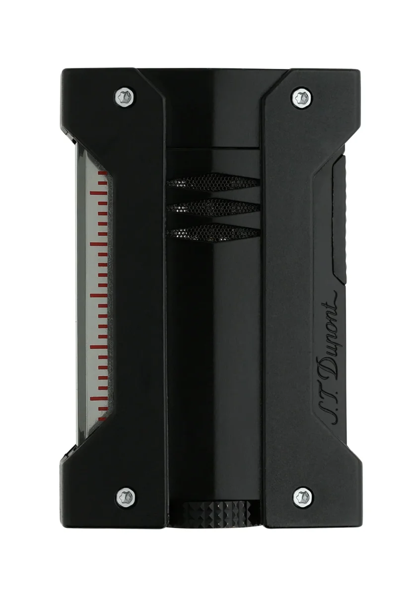 S.t.dupont Fiamma Potente Antivento Ricaricabile Nero 021400