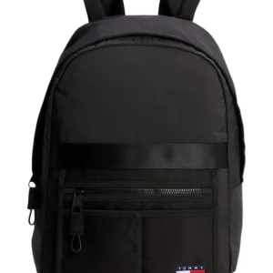 Tommy Jeans Zaino Mission Backpack in Nylon Nero