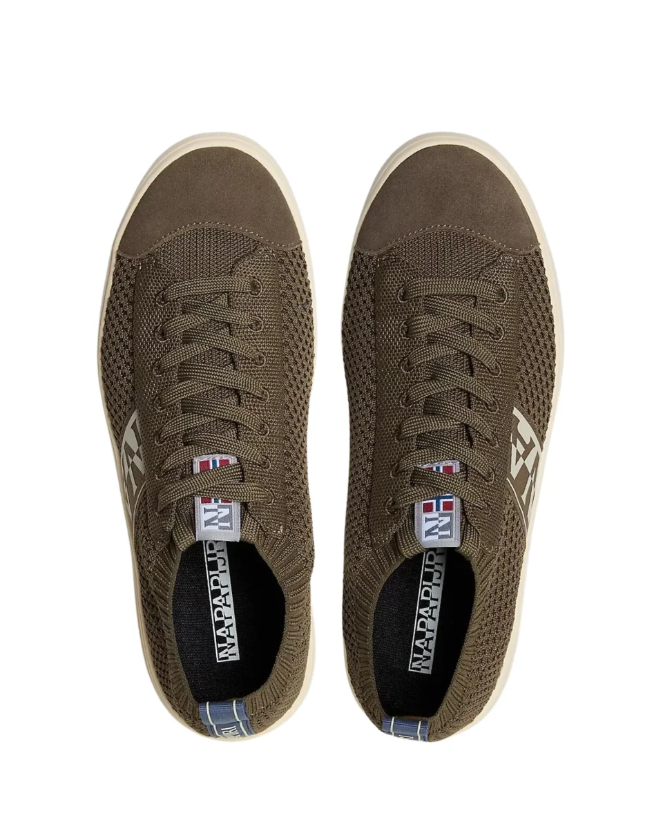 Napapijri Bark Poliestere e Pelle Verde - immagine 4