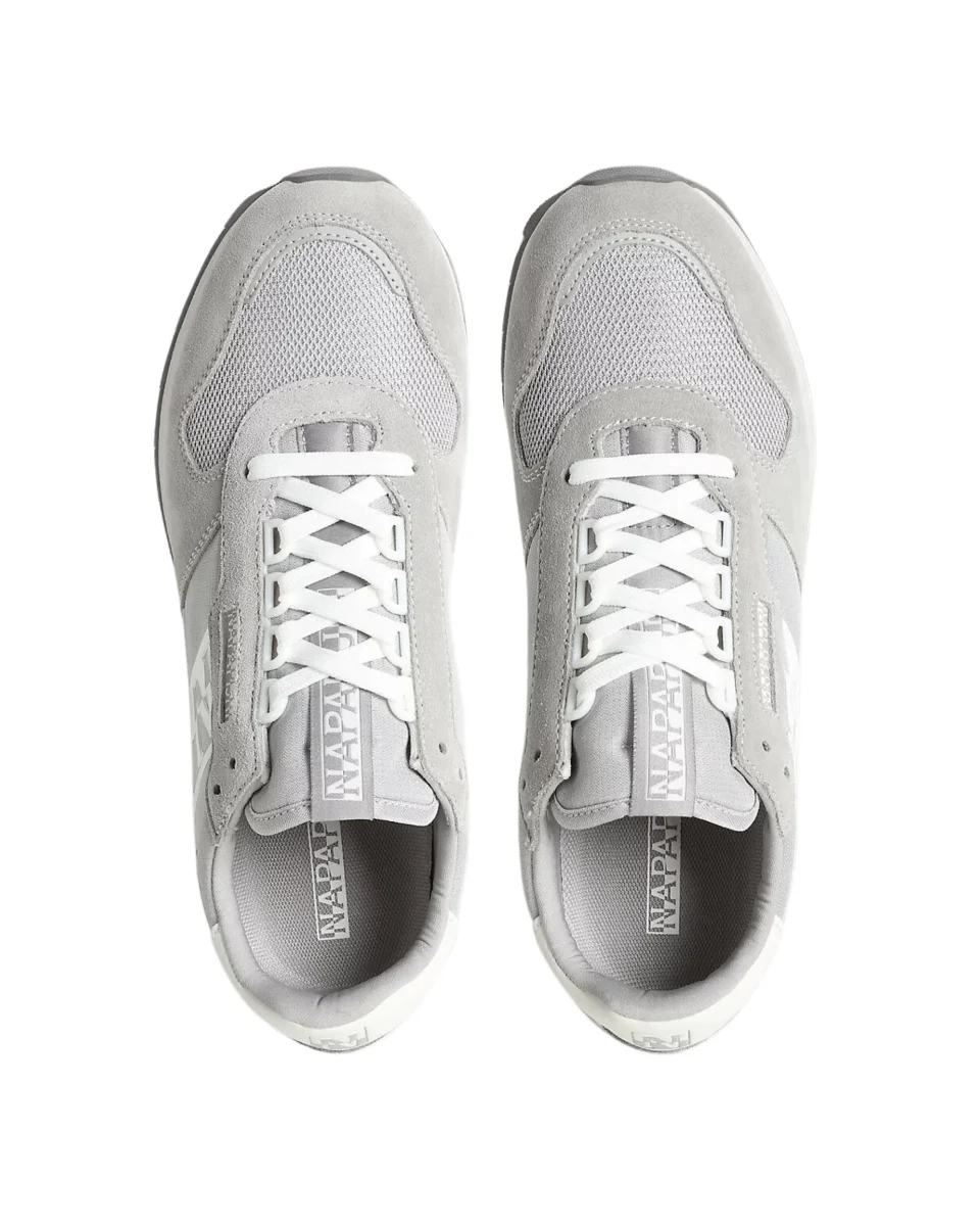 Napapijri Sneakers S3Virtus02 Pelle/Camoscio Grigio - immagine 4
