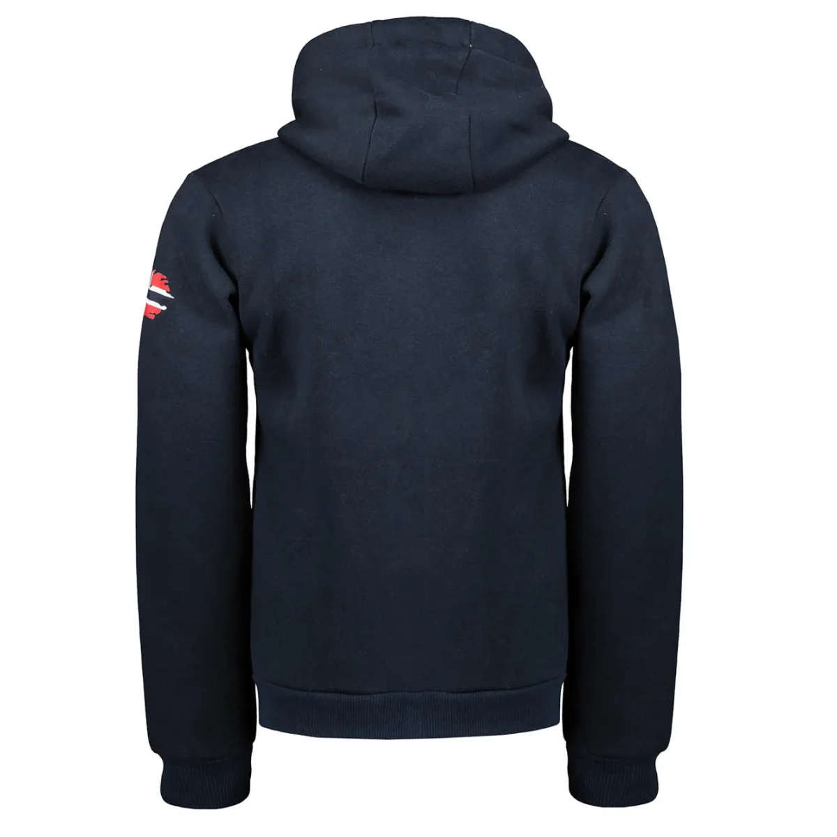Geographical Norway Cappuccio Manica Lunga Blu Uomo - immagine 5
