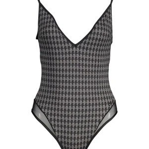 Karl Lagerfeld Costume da Bagno Intero Serie Beachwear Grigio