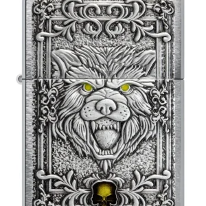 Zippo Antivento leone Ricaricabile Multicolore 48690