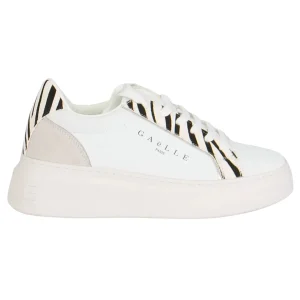Gaelle scarpe sneakers ADDICT IN ACTION pelle INSERTI Animalier