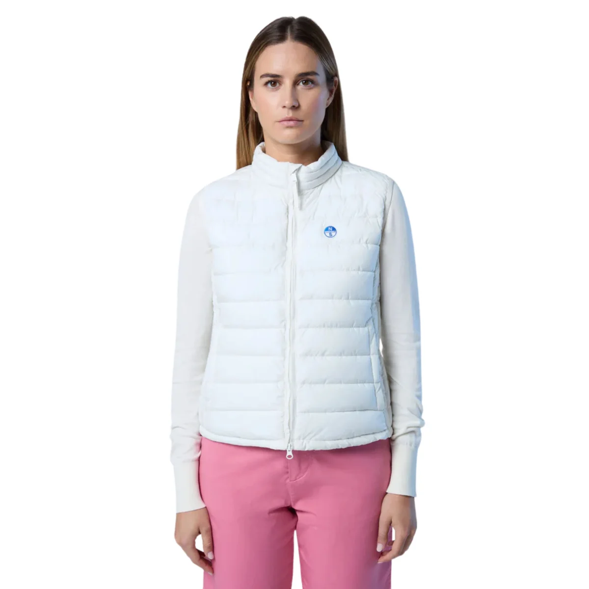 North Sails Gilet Smanicato Zip tecnico outdoor antivento 010032 0105 Naomi - immagine 8