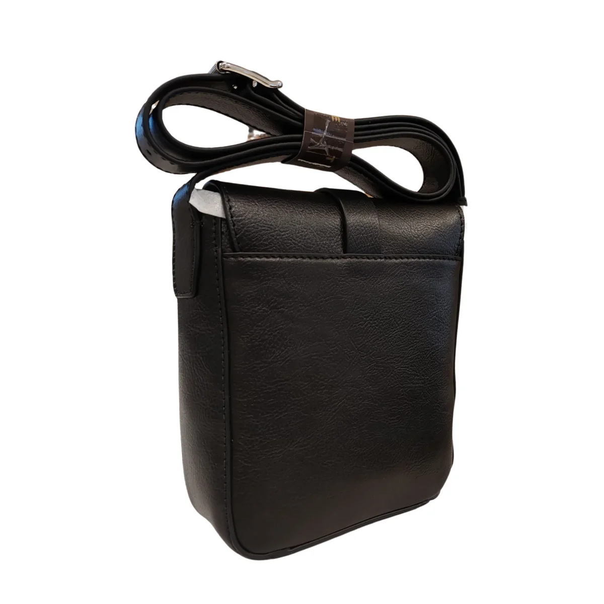 The Bridge Borsello Piccolo Crossbody Uomo Linea Cesare in Pelle Nero 451505D9 - immagine 4