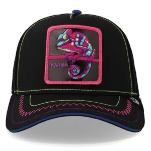 Goorin Bros. Baseball Trucker Cap Camaleonte Karma Nero Unisex