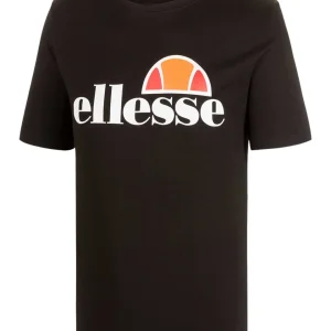 Ellesse T-shirt S/s Logo Esteso Nero Uomo