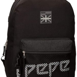 Pepe Jeans London Ren Backpack Nero Unisex