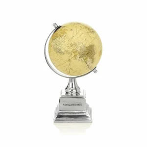 Spalding & Bros A.g. Globe Small Vintage Ball Grigio Unisex