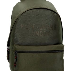 Pepe Jeans London Scuola Weekend Urban Eco Porta Pc Tablet Verde Uomo