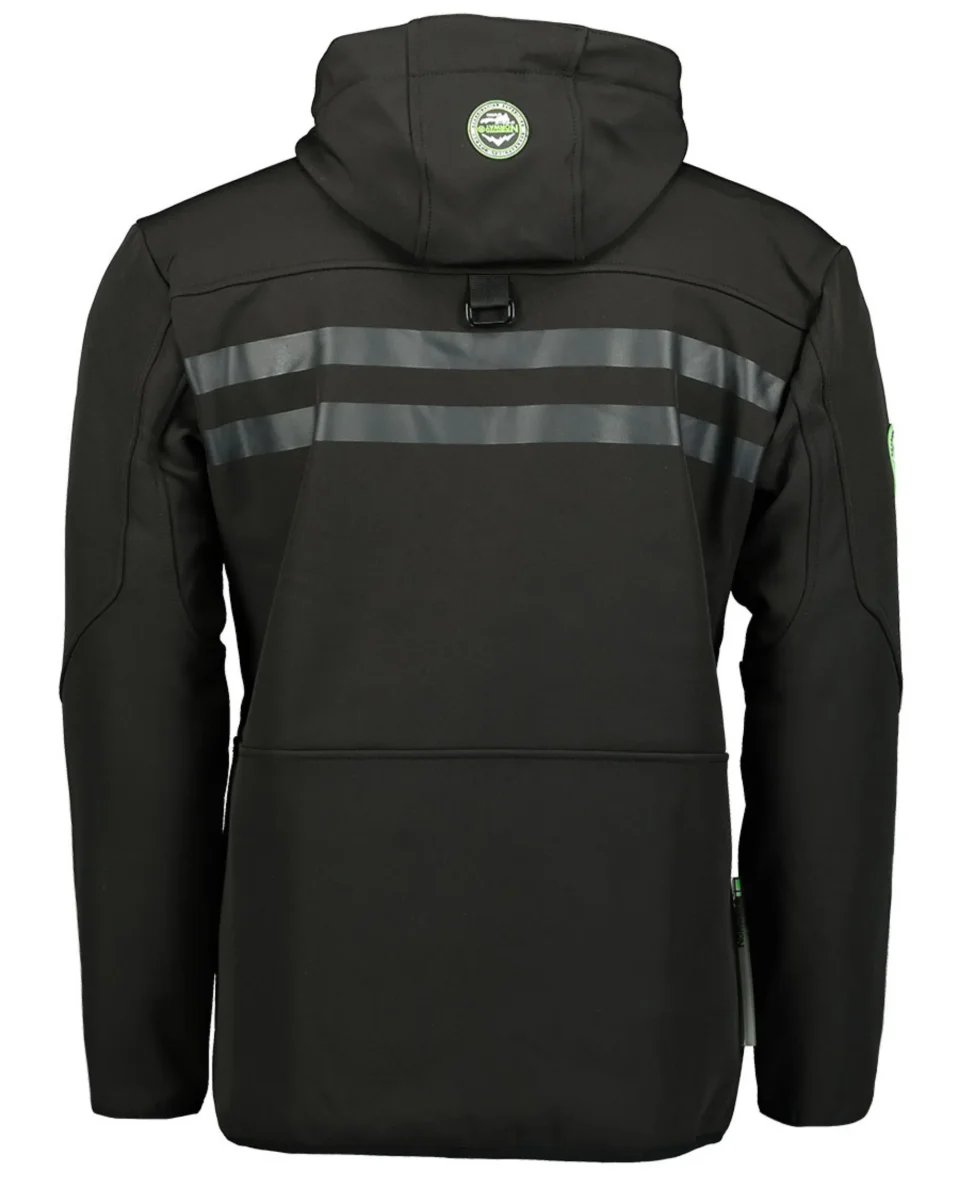 Geographical Norway Giacca Invernale Rainman Con Cappuccio Nero/Verde Uomo - immagine 3