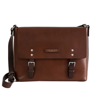 The Bridge Linea Lorenzo Tracolla Marrone Uomo