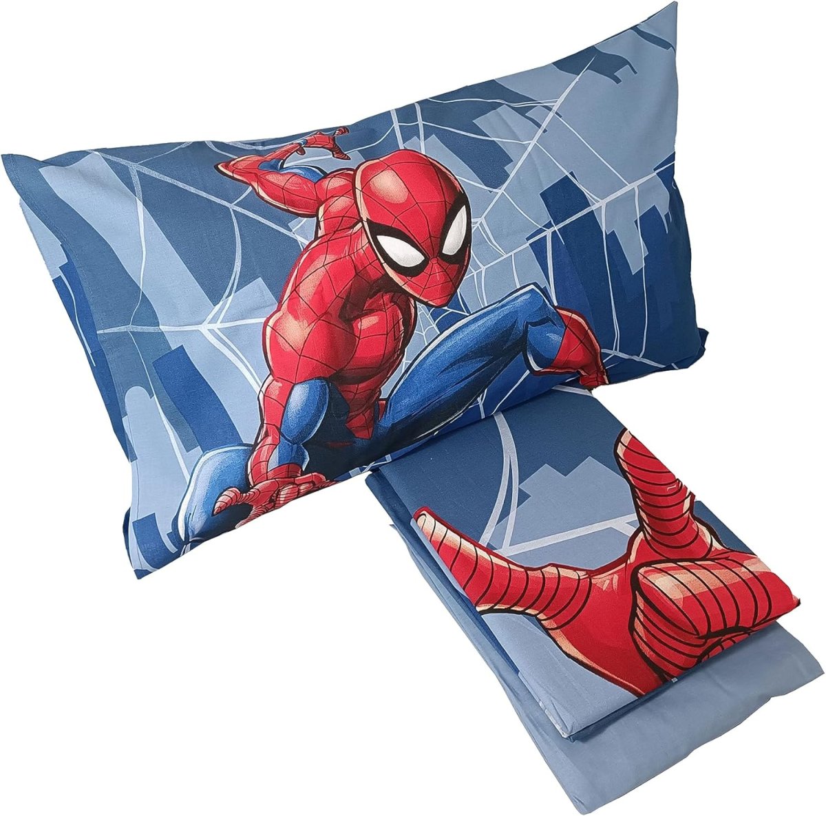SPIDER MAN DISNEY Completo Letto lenzuola Singolo Cotone lenzuola federe UFFICIALE HD - immagine 5