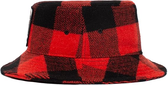 Goorin Bros. Cappello Pescatore The Farm Buffalo Rosso Nero Unisex Slim Fit - immagine 6