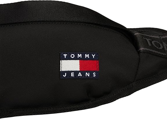 Tommy Jeans Marsupio TJM essential + logo nero black taglia unica uomo donna - immagine 4