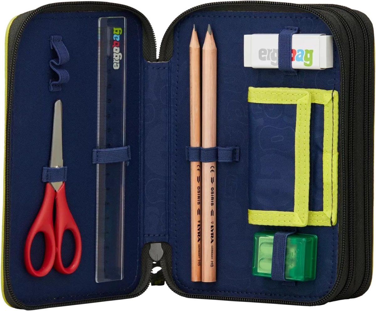 Ergobag Astuccio maxi set da 40 pezzi matite pennarelli Lyra - Harvest - immagine 3