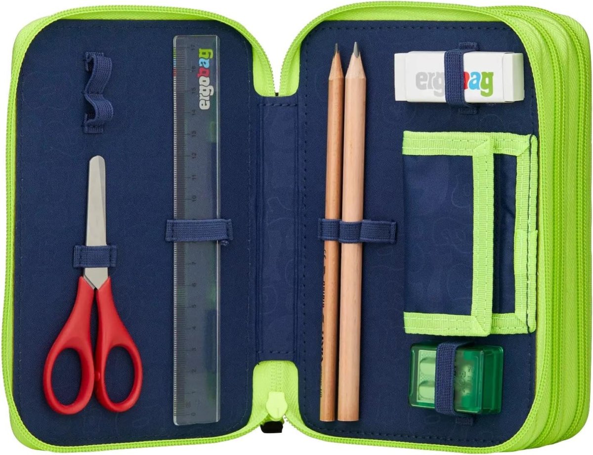 Ergobag Astuccio maxi set da 40 pezzi matite pennarelli Lyra - Race - immagine 4