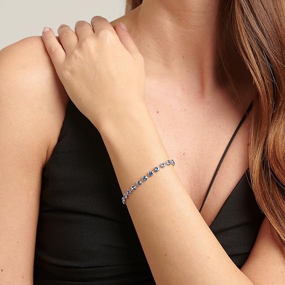 Brosway Bracciale Donna in Acciaio e Cristalli blu Collezione Symphonia - BYM152 - immagine 3