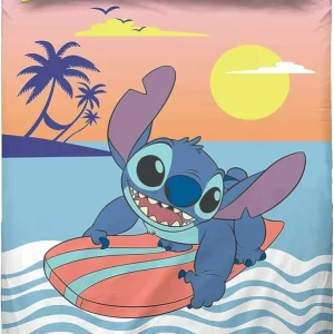 DISNEY Stitch Completo Letto lenzuola Singolo Cotone federe UFFICIALE HD