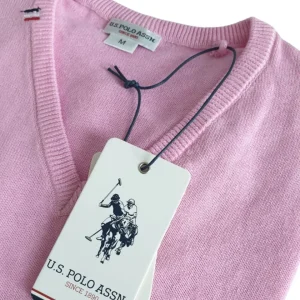 U.s. Polo Assn. Scollo V Rosa Uomo