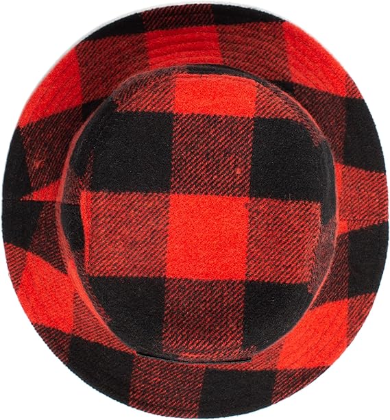 Goorin Bros. Cappello Pescatore The Farm Buffalo Rosso Nero Unisex Slim Fit - immagine 5