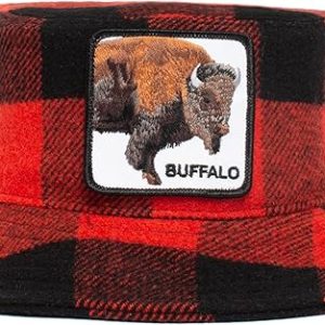 Goorin Bros. Cappello Pescatore The Farm Buffalo Rosso Nero Unisex Slim Fit