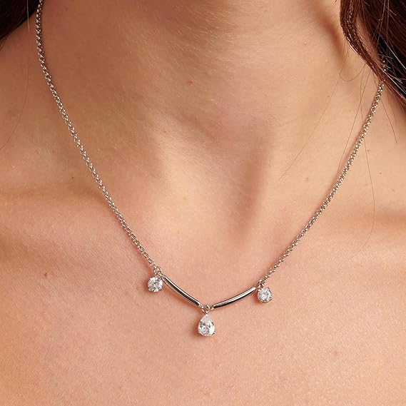 Brosway Collana Donna Acciaio e Cubic Zirconia | Collezione Affinity - BFF178 - immagine 3