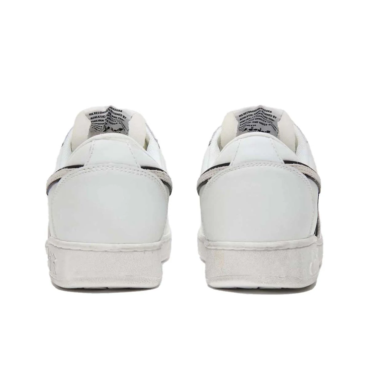 Diadora Sneakers Magic Basket Low Pelle Bianco - immagine 3