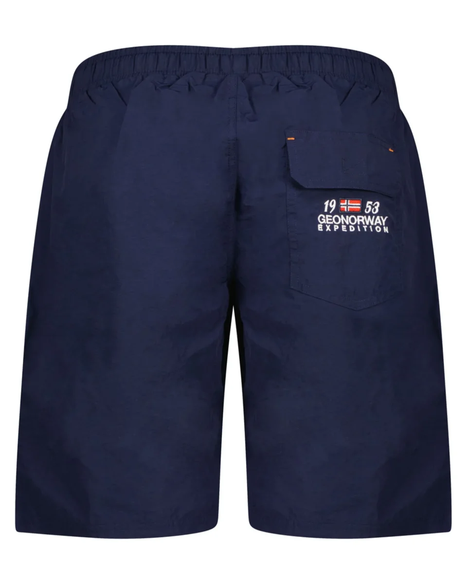 Geographical Norway Bermuda Mare Piscina Corto Blu Uomo - immagine 3
