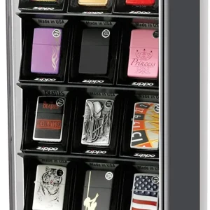 Zippo Vetrinetta Espositiva 30 Posti Con Serratura Modello 142708