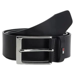Tommy Jeans Cintura Layton Adj Pelle Nero
