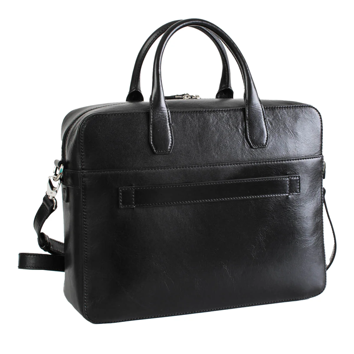 The Bridge Cartella Ventiquattrore in Pelle Nero Uomo - immagine 4