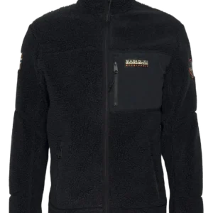 Napapijri Giacca Yupik Teddy Orsetto Nero