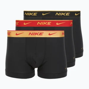 Nike 3 pack trunk boxer cotone elastico con logo 0000KE1008 tripack nero