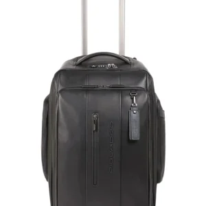 Piquadro Trolley Cabina - Zaino Porta Pc E Ipad Laptop Nero Unisex