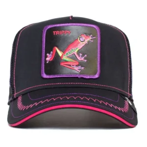 Goorin Bros. Baseball Trucker Cap Cappellino Special Edition Trippy Nero Unisex