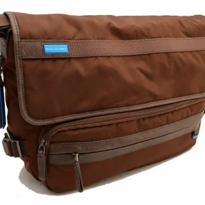 Piquadro Borsa Tracolla Porta Pc Marrone Uomo