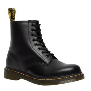 Dr. Martens Stivaletti 1460 Black Smooth in Pelle Nero Unisex