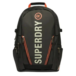 Superdry Zaino Tarp ruchsack logo black nero e rosso