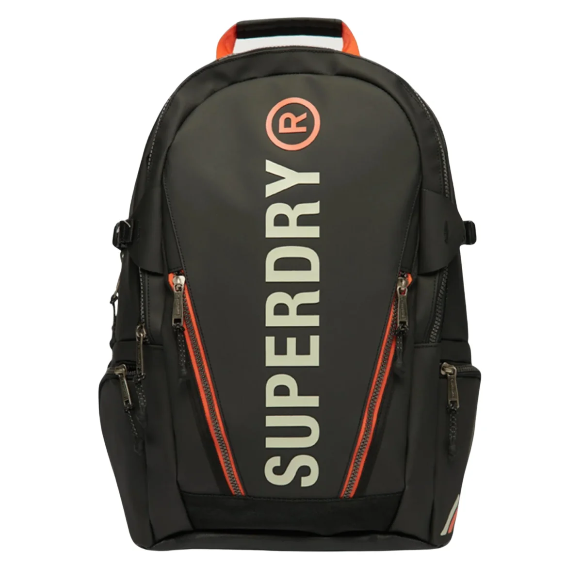 Superdry Zaino Tarp ruchsack logo black nero e rosso