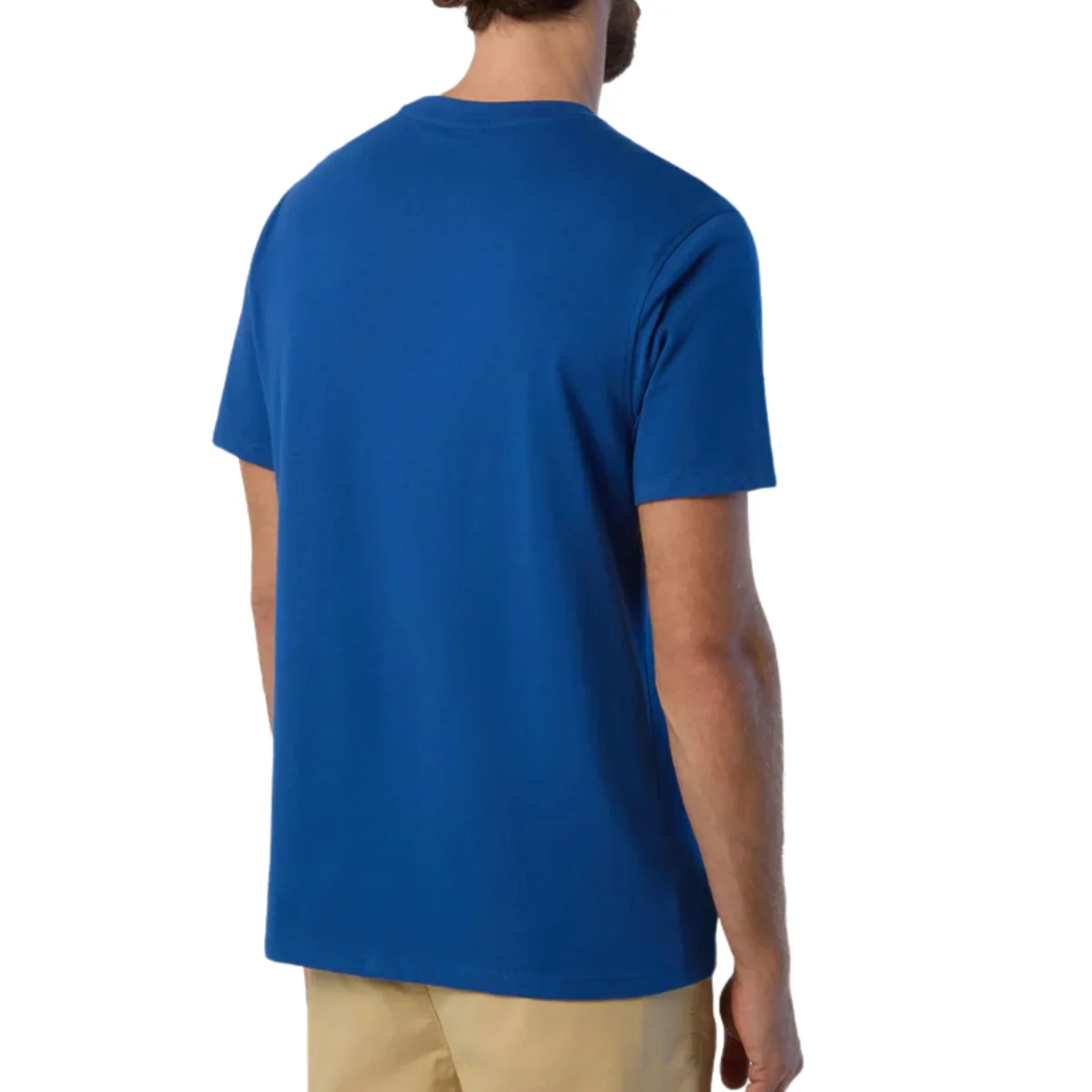North Sails T-shirt maglia maglietta 692974 Comfort Fit 0831 Doppio Logo - immagine 3