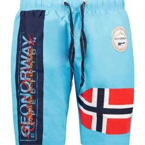 Geographical Norway Bermuda Mare Piscina Corto Azzurro Uomo
