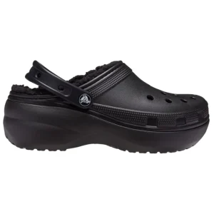 Crocs Classic Platform Lined Clog Nero TPE