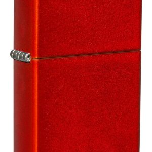 Zippo Metallic Red Box Vintage Rosso Unisex