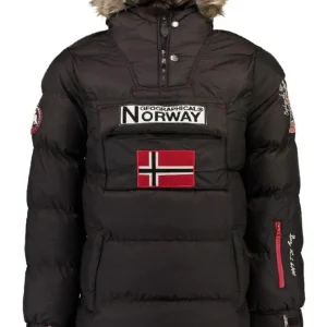 Geographical Norway Giubbotto Imbottito Parka Marrone Uomo
